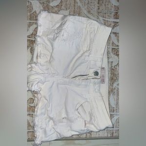 Low rise shorties white